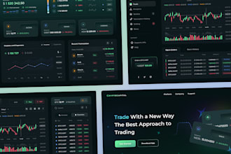 build crypto exchange website, wallet app, blockchain, ico, defi and solana