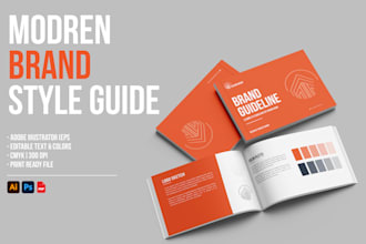 design brand style guides identity with logo design guidelines branding book