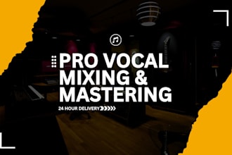 professionally mix and master your song in 24 hours or less