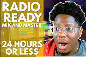 professionally mix and master your song in 24 hours or less