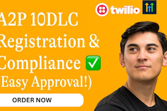 create a2p 10dlc reg gohighlevel twilio landing page website chatbot ai