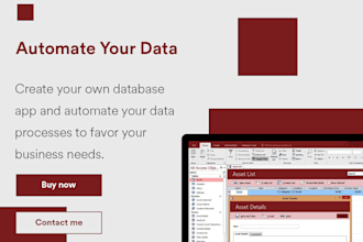 create a ms access application, database design, microsoft access