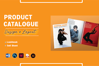 product catalogue design lookbook sell sheet magazine design sheet catalog sales