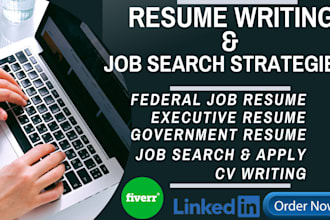 write ats resume, build executive CV federal job search security resume writing