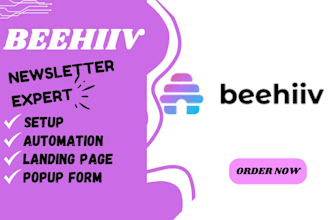 set up your beehiiv account, design email templates, and configure automation