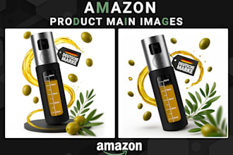 design amazon main pictures and editing product hero images