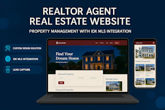 build realtor agent kvcore real estate website property management idx mls site