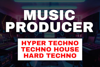 ghostwriter rap hyper techno song, hard track songwriter cover music producer
