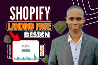 shopify landing page shopify website design using gempage zipify shogun pagefly
