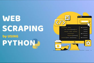 web scraper,by php, python, selenium,web automation data mining, data extraction