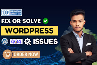 fix wordpress bugs, errors, responsive issues, and broken websites
