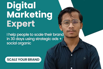 be your strategic digital marketing expert and social media manager