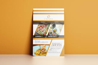 make an amazing flyer for you