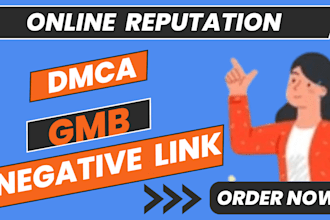 do online reputation  negative link for brand on designrush goodfirm or clutch
