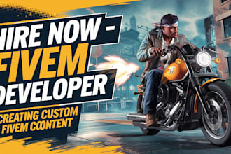 fivem script developer, fivem car, mlo, qbcore, gta fivem bug fixes ui props