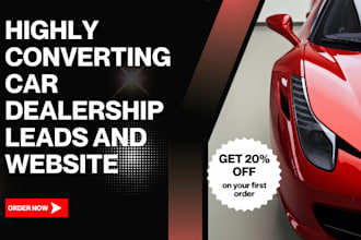 generate used cars leads car sales website car dealership leads