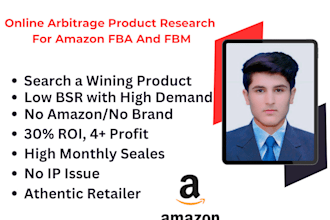 do online arbitrage product research for amazon fba and fbm