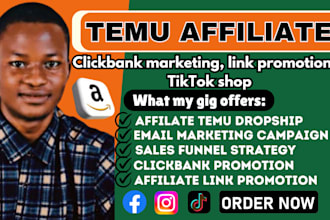 temu affilate referral link amazon affilate marketing promotion