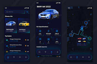 build car rental app, airport car rental app, cab booking app, uber app