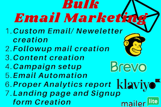do bulk email marketing with smart tracking