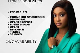 do winning government contract bid proposal, rfp,rfq, non profit grant and 501c3