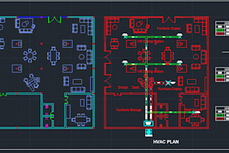 draw architecture mep hvac electrical and plumbing permit drawings