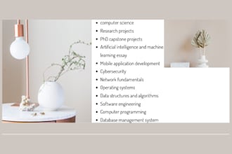 do research projects, computer science, phd capstone projects and essays