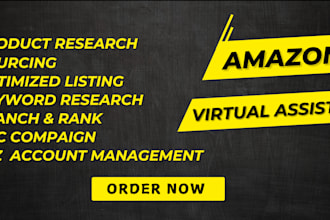 be your expert amazon fba consultant and virtual assistant