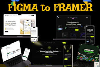 design framer website, redesign, figma to framer website