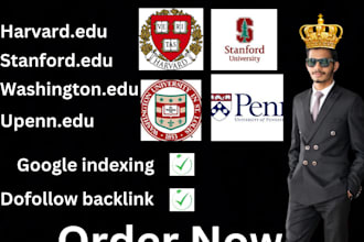 create premium google indexed education backlinks