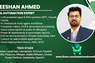 build ai chatbots rag system automation workflows agents web and mobile apps