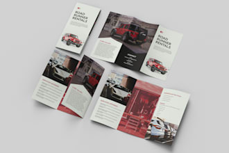 design a business flyer, brochure, one pager, executive summary