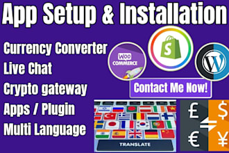 setup fix shopify woocommerce store auto currency language converter translator