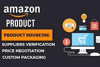 be your amazon fba product sourcing agent form alibaba china
