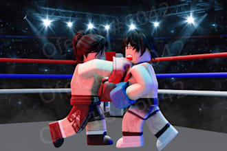 design cheap roblox game gfx icons and thumbnails for you