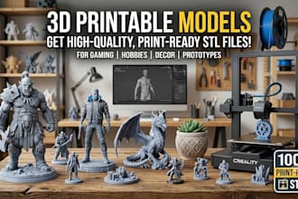 create any of your ready to print model ideas