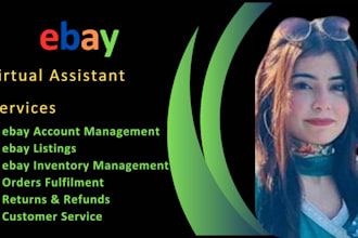 manage your ebay account as a virtual assistant