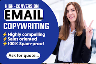 write compelling email copy, promo emails and sales email