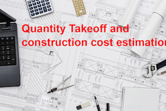 do quantity takeoff, earth work calculation, cost estimation , autocad civil 3d