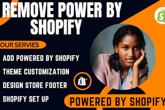 remove powered by shopify link shopify marketing integrate social media