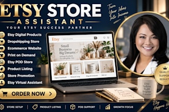 create etsy digital product pod shop setup etsy seo print on demand listing