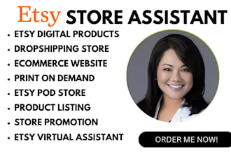 create etsy digital product and pod shop setup etsy seo print on demand listing
