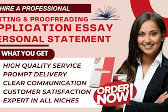 proofread supporting statement for UK nursing job, residency personal statement