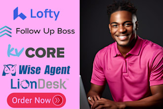do lofty crm kvcore follow up boss liondesk and idx website