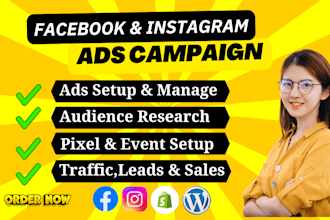 run facebook and instagram ads campaign