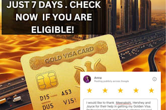 help you get your dubai golden visa in 7 to 10 days