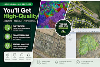 do digitization or georeferencing of maps with qgis and arcgis