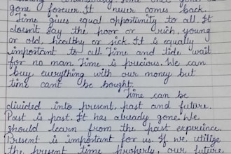 handwrite any study notes and letters and will be your professional work expert