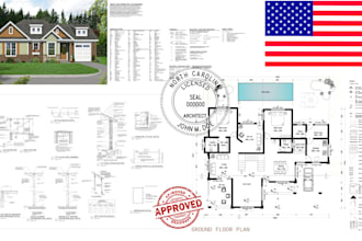 licensed engineer, engineering drawing plan, city permit drawing, pe stamp