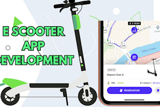 build e scooter app ev charging app ride sharing app with latest features